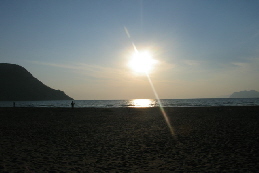 Sunset at Iztuzu